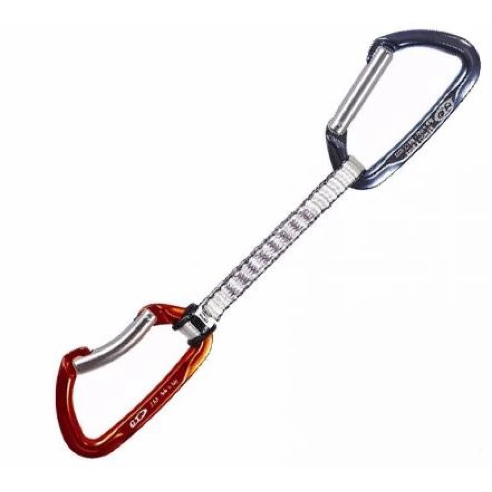 Відтяжка з карабінами Climbing Technology Passion Dy 12cm Anod