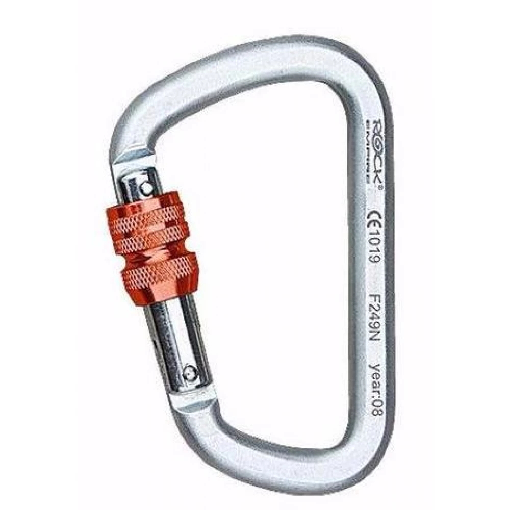 Карабін Rock Empire Carabiner Steel D-S
