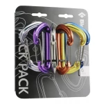 Набір карабінів Black Diamond Neutrino Rack Pack 6 шт