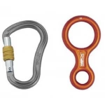 Набір карабін та вісімка Rock Empire Belay Set Eight + HMS 110