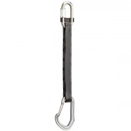 Відтяжка з карабінами Black Diamond Steel Livewire Gymdraw 23cm