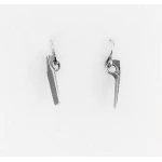 Сережки Rock Empire Earrings: Antiqued Silver Pitons Ag 925