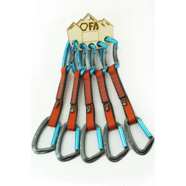 Набір відтяжок First Ascent Rock Express PAD 20 mm 12 см (5 шт)