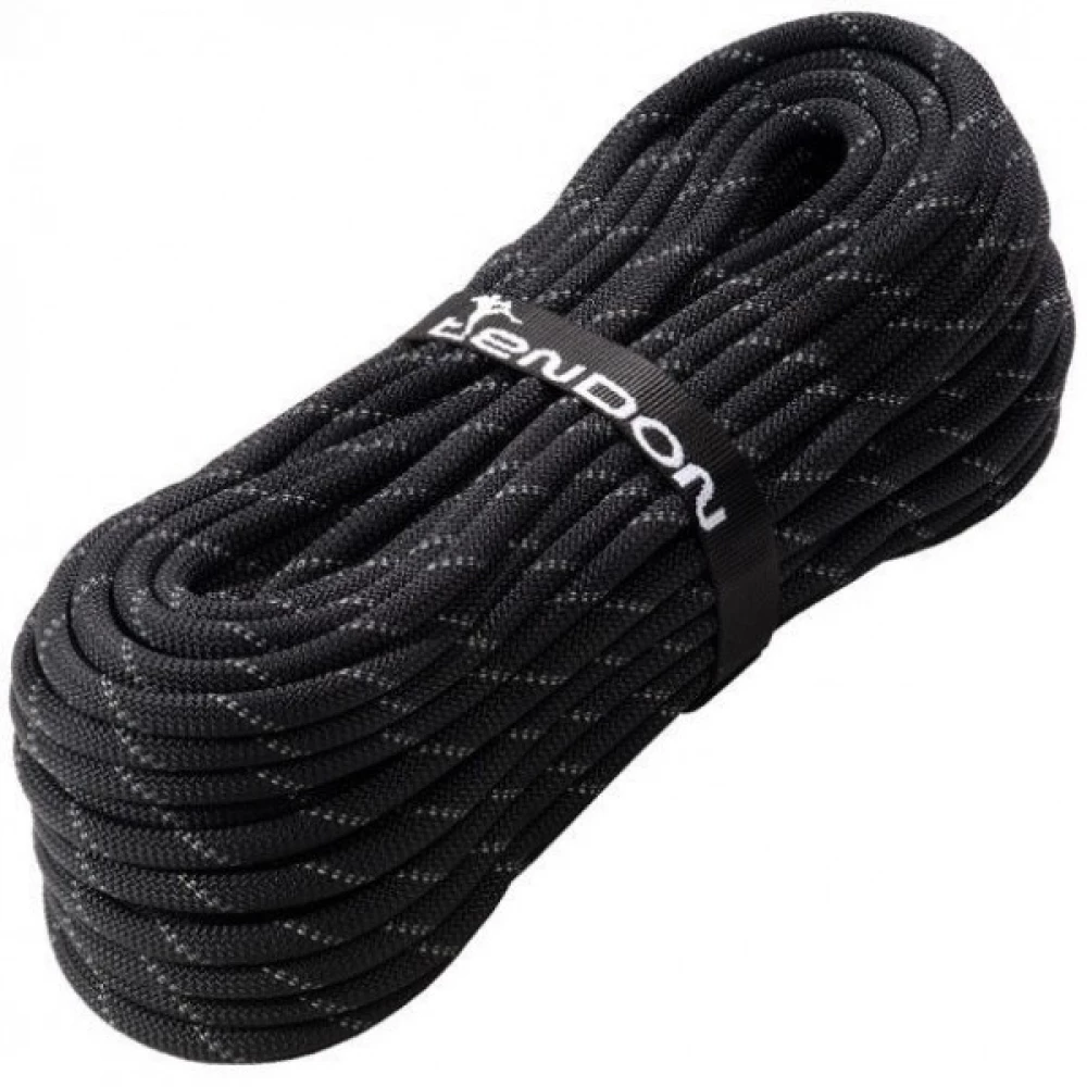 Статична мотузка Tendon Static 10.0 STD Black CR 200 м