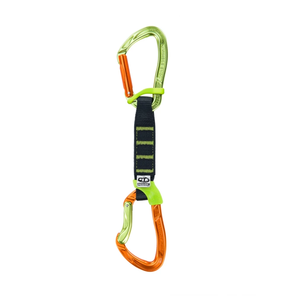 Відтяжка з карабінами Climbing Technology Nimble Evo Set NY 12 cm FIXBAR