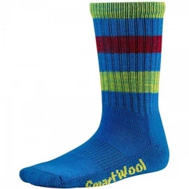 Носки Smart Wool Kid's Striped Hike Light Crew Socks 