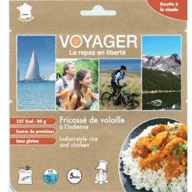 Индийский рис Voyager с курицей 80 г.