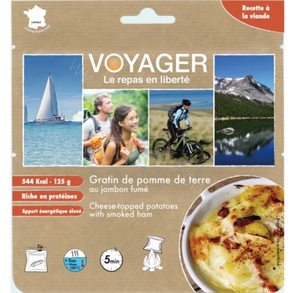 Картопля Voyager з копченою шинкою 125 г.
