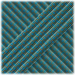 Паракорд TrekLine 550 Coyote Ice Mint Snake 310
