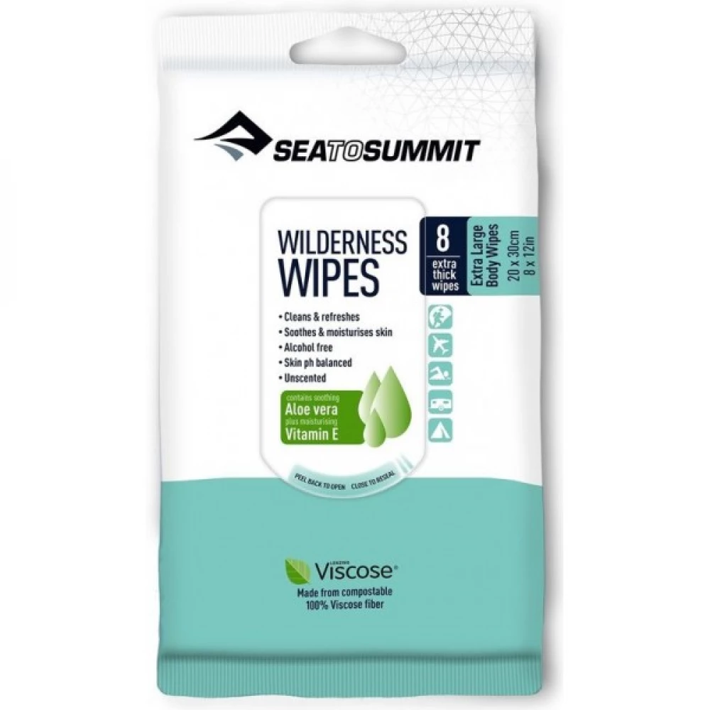 Серветки вологі Sea To Summit Wilderness Wipes Extra Large