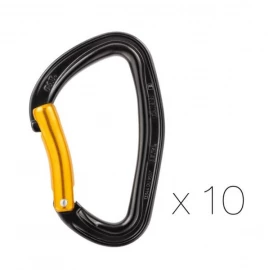 Набір карабінів Petzl 10 Djinn Steel pack