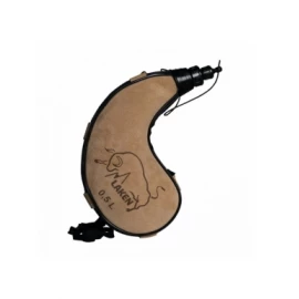 Фляга Laken Leather canteen 0,5 L kidney shape