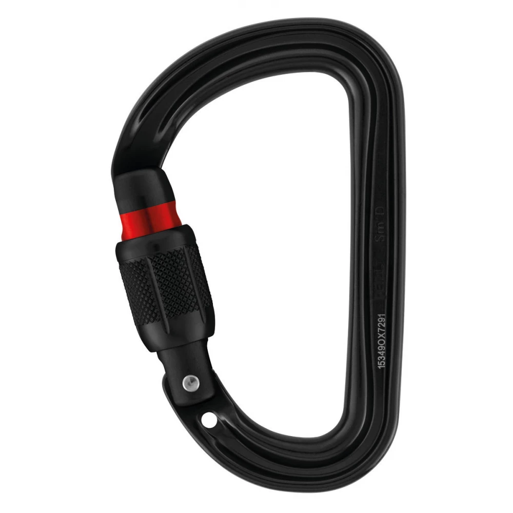 Карабін Petzl SM'D screw lock black