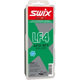 Парафин Swix LF4X Green, -12 °C/-32°C, 180g