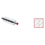 Инструмент для насечки Toko Structurite Nordic with Diagonal Roller