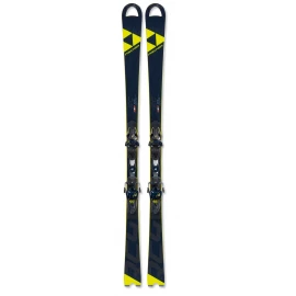 Лижі в комплекті Fischer RC4 WC SC CB Yellow Base + RC4 Z13 FF DEMO 