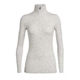 Футболка Icebreaker 200 Oasis LS Half Zip Sky Paths 