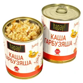 Каша Hapay с рисом “Гарбузяша” ж/б 340г