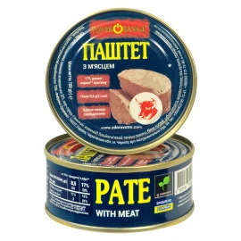 Паштет PowerBANKa с мяском ж/б 100 г