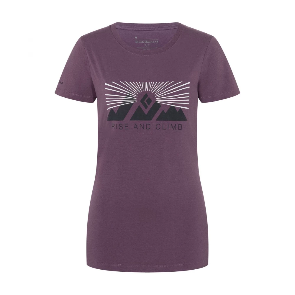Футболка ж Black Diamond W SS Rise And Climb Tee