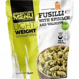 Макароны со шпинатом и волошскими орехами Adventure Menu Fusilli with spinach and walnuts 105 г