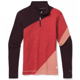 Кофта Smartwool Women's Merino 250 Baselayer Colorblock 1/4 Zip Boxed