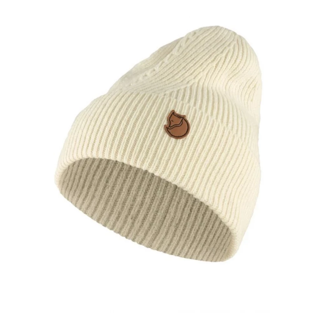 Шапка Fjallraven Directional Rib Beanie Chalk