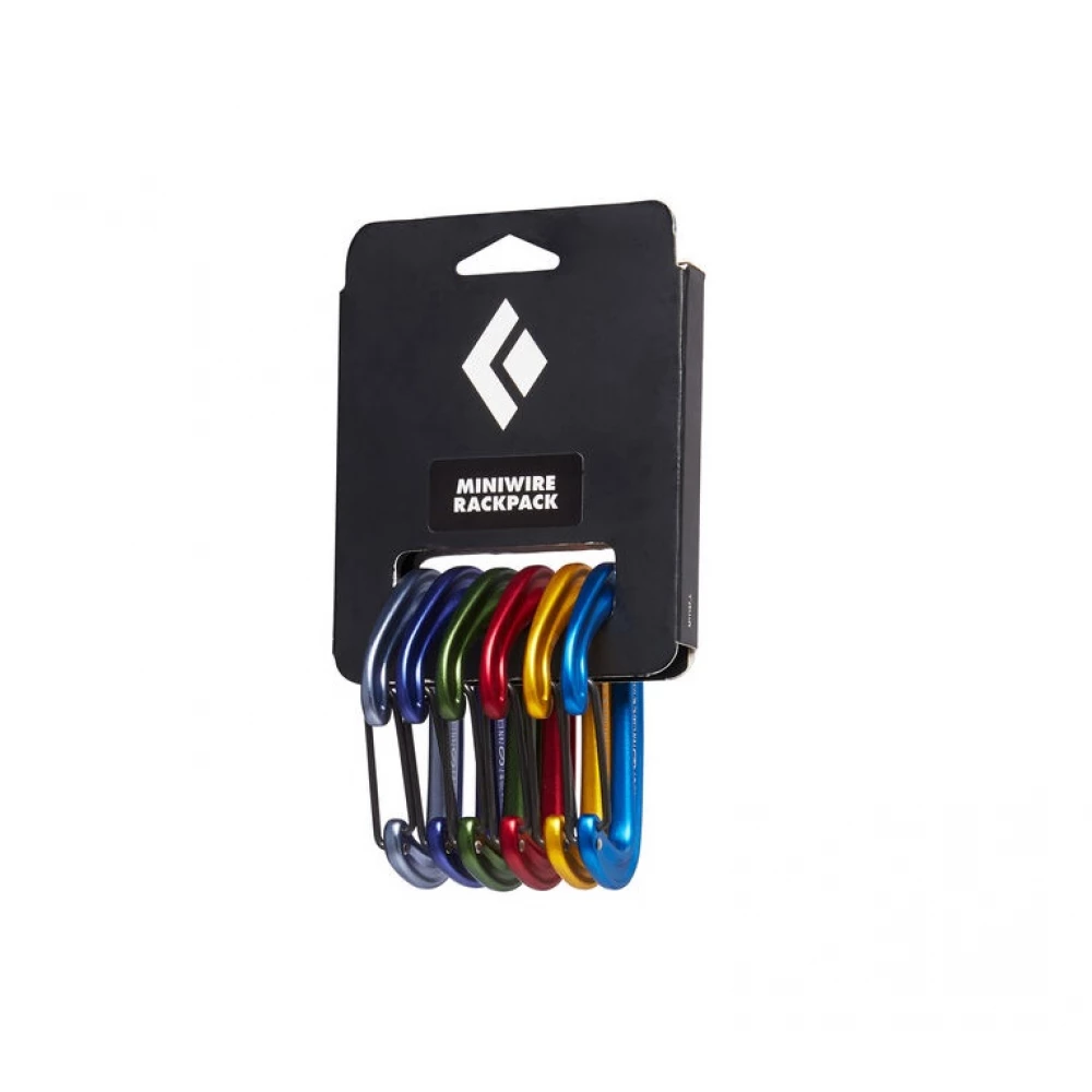 Набор карабинов 6 шт Black Diamond MiniWire Rackpack