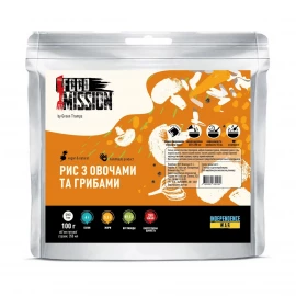 Рис Food Mission з овочами і грибами