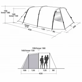 Палатка Easy Camp Huntsville 400