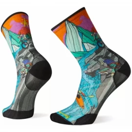 Носки Smart Wool Men's PhD Outdoor Ultra Light Adventure On Print Crew