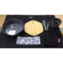 Набір пластикового посуду Robens Leaf Meal Kit 