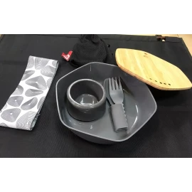 Набір пластикового посуду Robens Leaf Meal Kit 