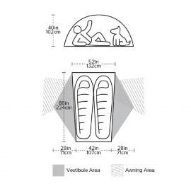 Намет Big Agnes Copper Spur HV UL2