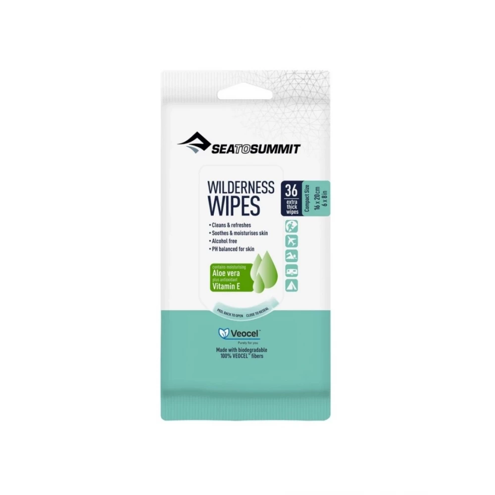 Салфетки влажные Sea To Summit Wilderness Wipes Compact X36
