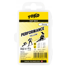 Воск Toko Performance Hot Wax Yellow 40g
