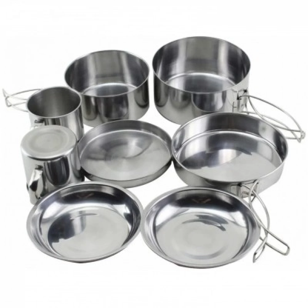 Набір посуду Highlander Peak Weekender Cookware Kit Metallic