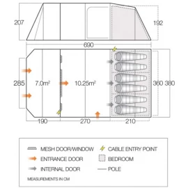 Намет Vango Madison 600XL