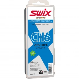 Углеводородный парафин Swix CH6X Blue -5 °C/-10 °C 180g