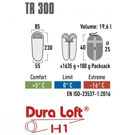 Спальник High Peak TR 300/0°C