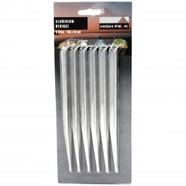 Кілочки для намету High Peak Alloy V-Peg 18.5 см 6 шт