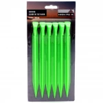 Кілочки для намету High Peak Glow in the Dark ABS Peg 20 см 6 шт