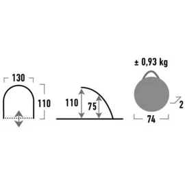 Намет High Peak Palma 40