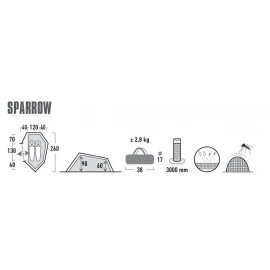 Намет High Peak Sparrow 2