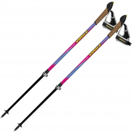 Палиці для скандинавської ходьби Vipole Vario Top-Click QL Violet DLX