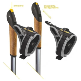 Палиці для скандинавської ходьби Vipole Vario Violet DLX