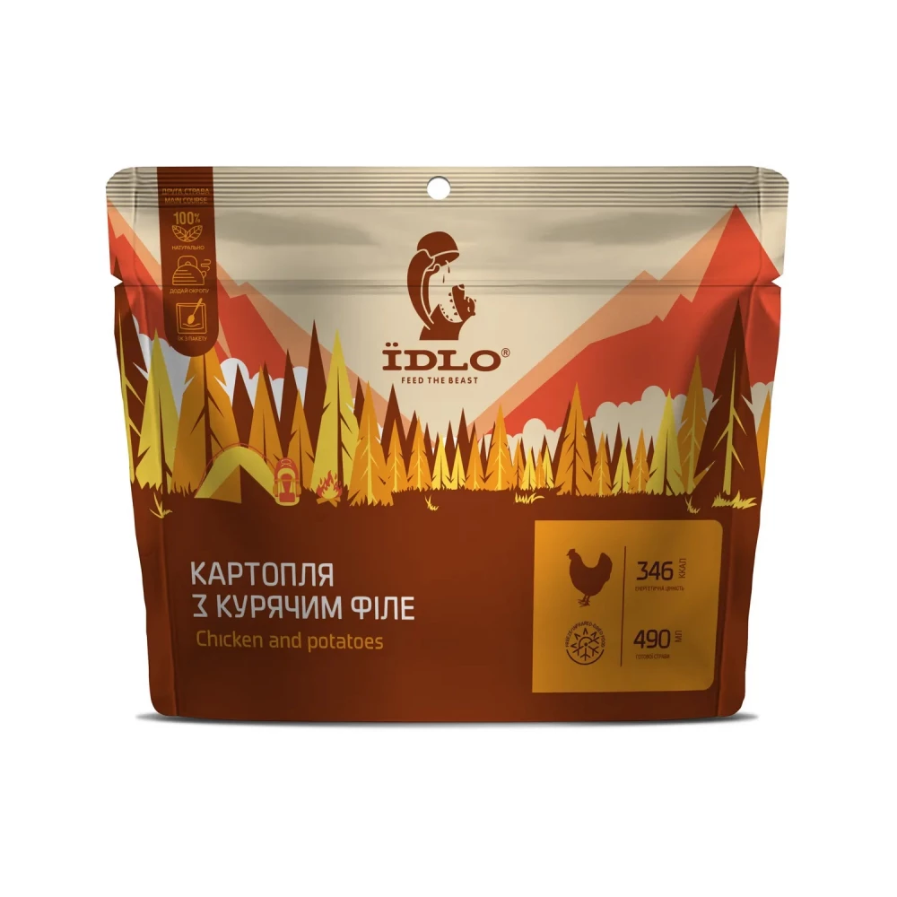 Картопля Їdlo з курячим філе