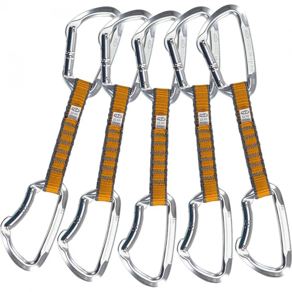 Набір відтяжок з карабінами Climbing Technology Basic set ny 12cм