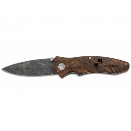 Ніж Boker Tirpitz-Damascus Wood