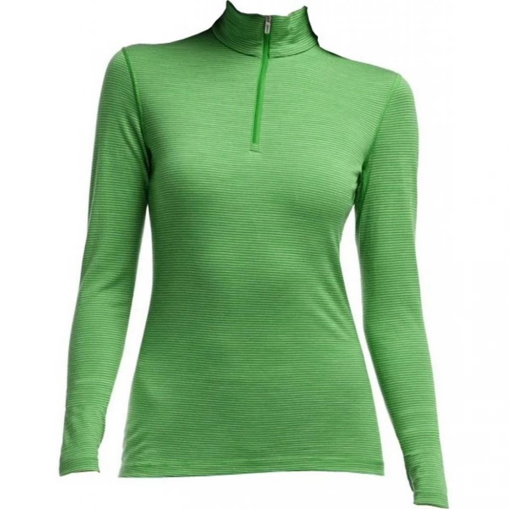 Кофта Icebreaker BF 200 Oasis LS Half Zip Stripe WMN 